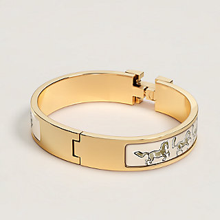 Clic H Chevaux en Liberte bracelet | Hermès USA